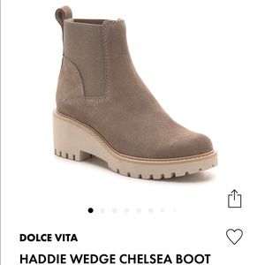 Dolce Vita Chelsea Boot (Taupe Suede)